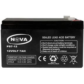 12V 7Ah Sealed Lead Acid Battery: BAT 12V7AH BAT 12V7AH |
