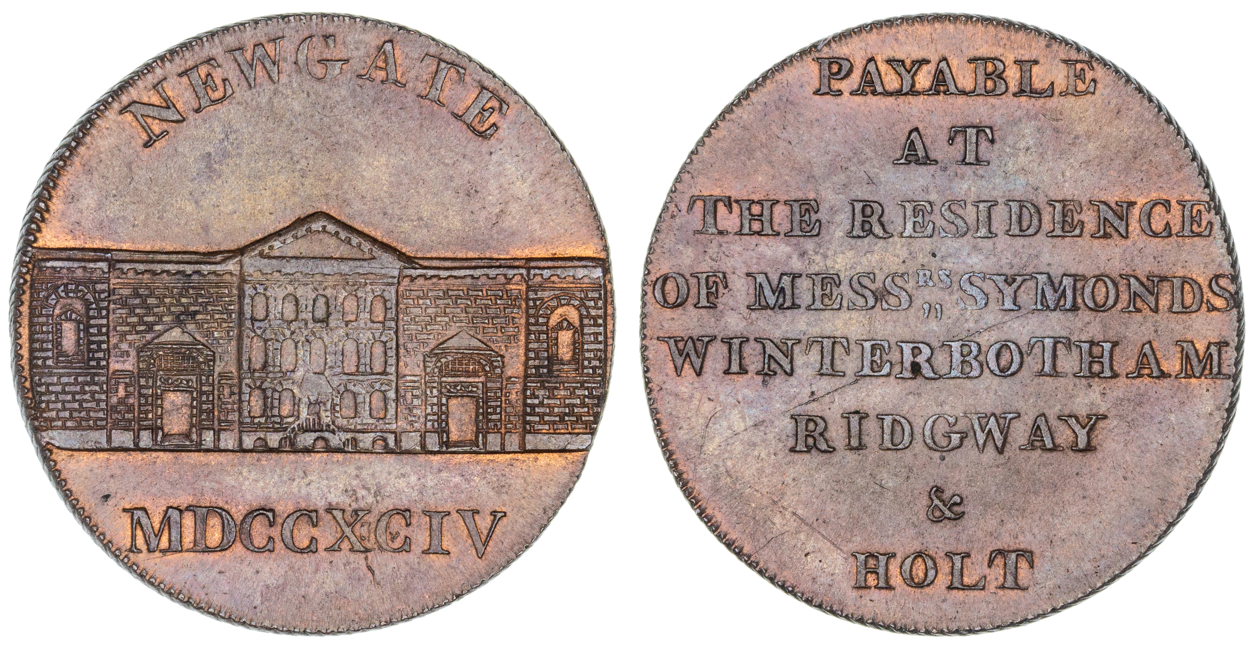 Great Britain, Halfpenny, 1794, aUNC