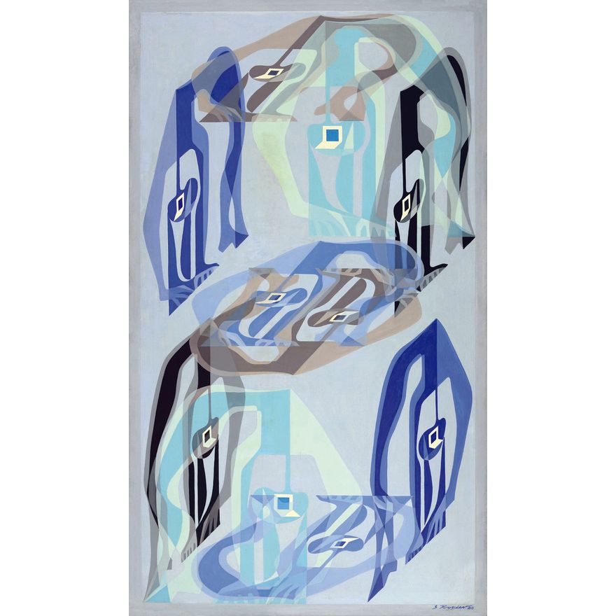 Stefan Krygier | Tancerki w sześcianach, 1980