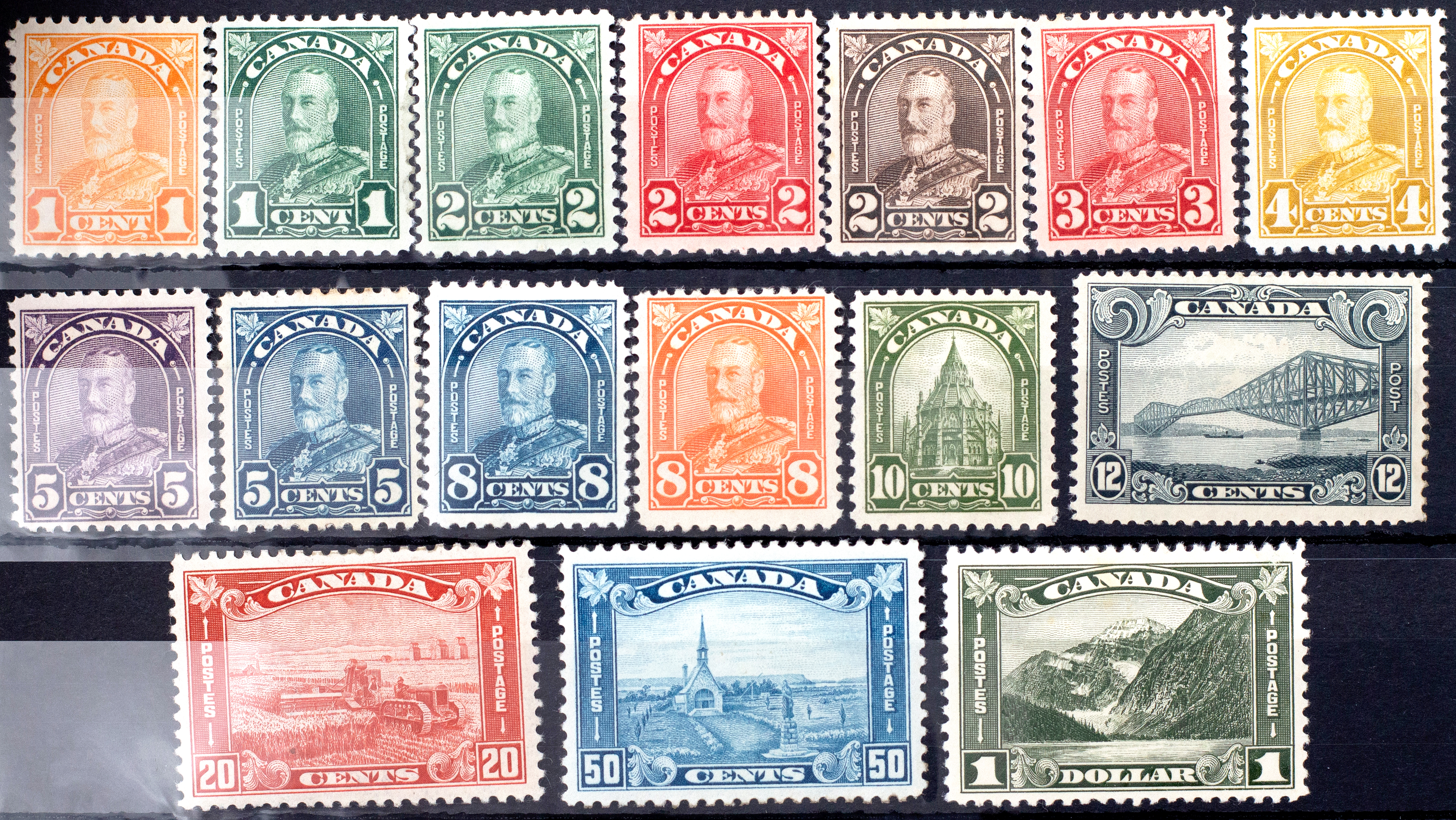 Canada, KGV Definitives, 1930 - 1931, Good