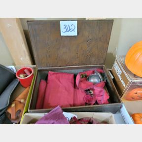 Large Silverware serving pieces, small spoons and carry box