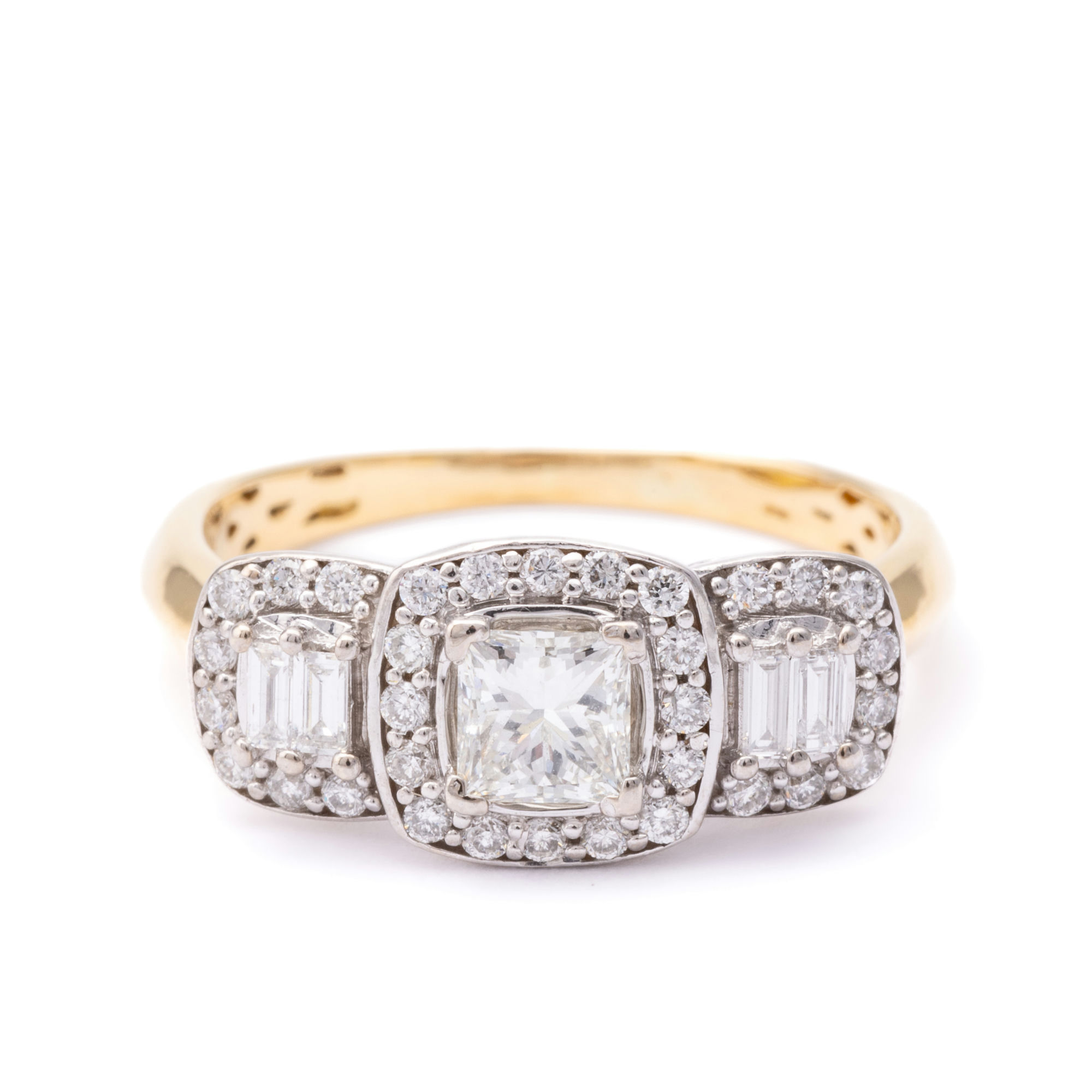 Diamond Dress Ring 18ct Gold,