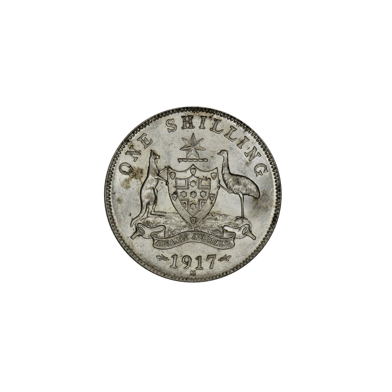 997. · George V, Shilling, 1917-M, aUNC
