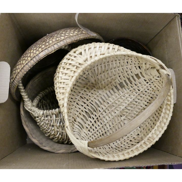 Box Vintage Shaker Basket Etc