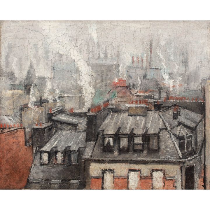 Alicja Halicka | Paryskie dachy