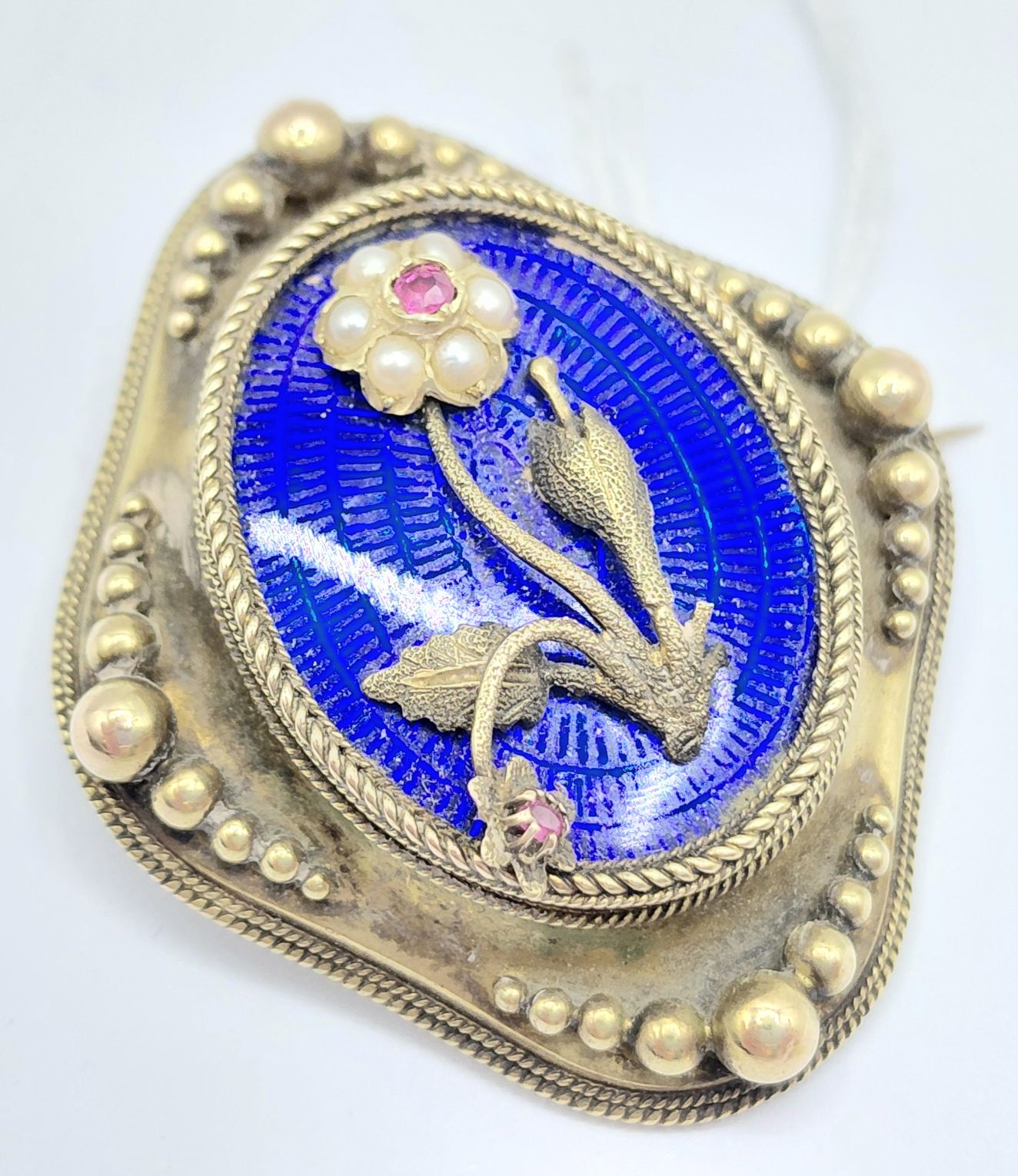 Gold Plated Brooch