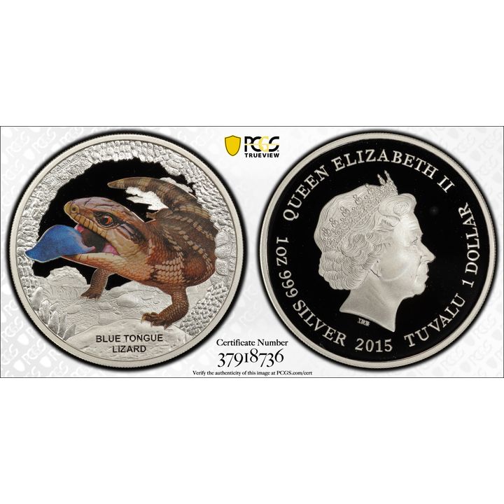 Elizabeth II, One Dollar, 2015 PR69DCAM