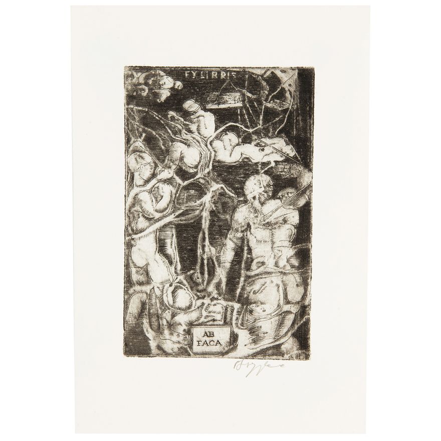 Ryszard Stryjec | Ex libris Ab Faca