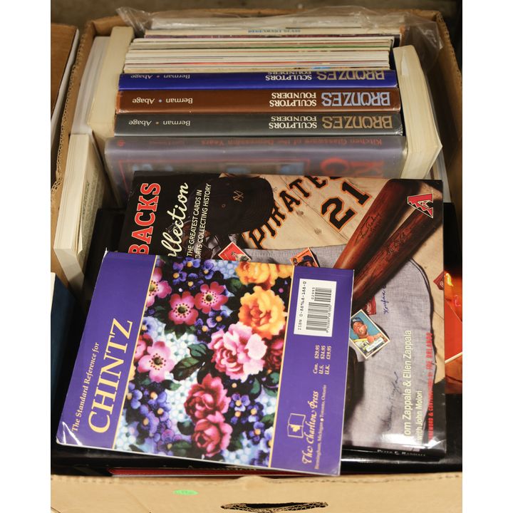 Large Box Reference Books - Bronzes, Sports etc.