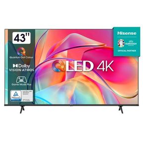 Hisense 43 E7K 4K Smart UHD QLED TV with Quantum Dot Dolby Vision |