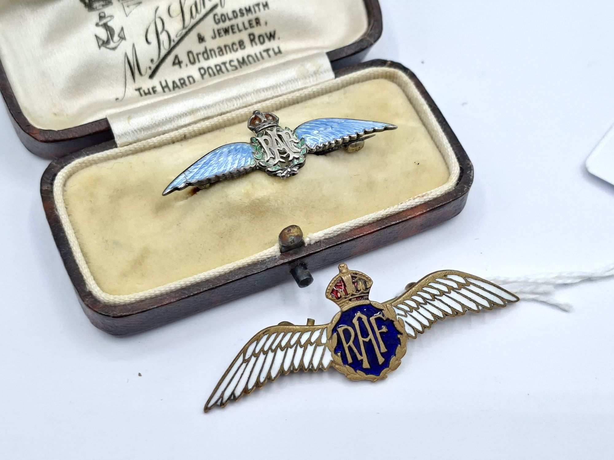 Two Raaf Sweetheart Brooches