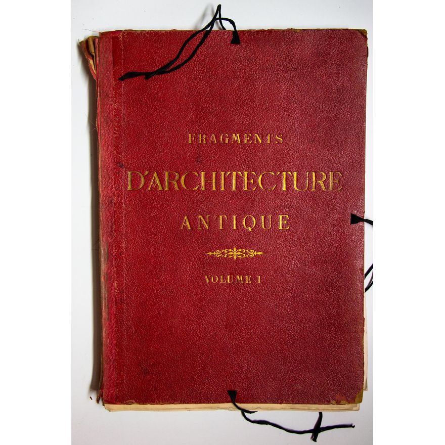 D'ESPOUY, HECTOR - Fragments d'Architecture Antique…