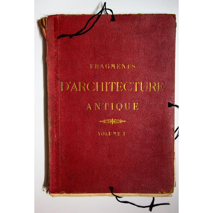D'ESPOUY, HECTOR - Fragments d'Architecture Antique…
