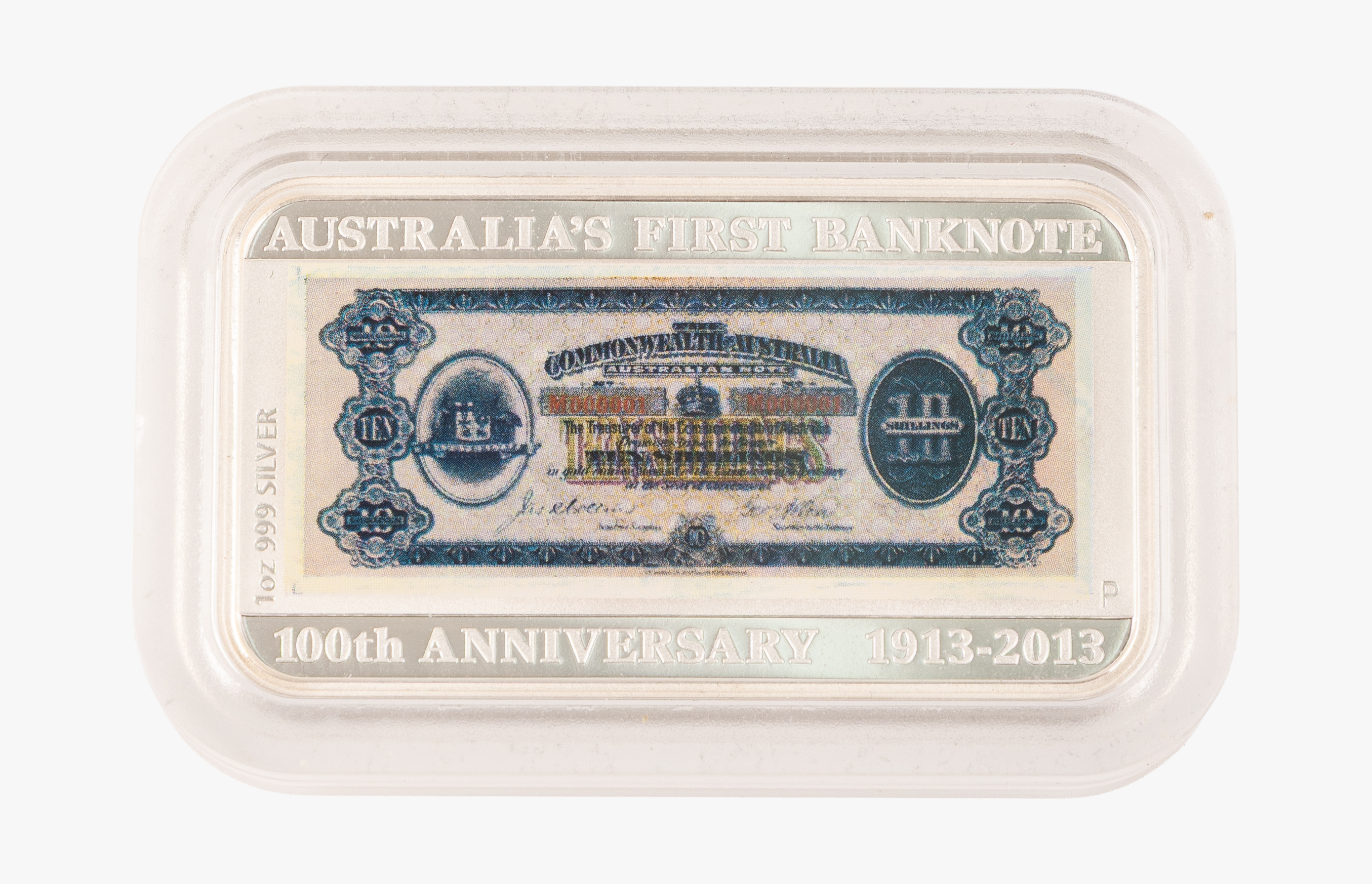 Rectangle Coin, One Dollar, 2013, UNC