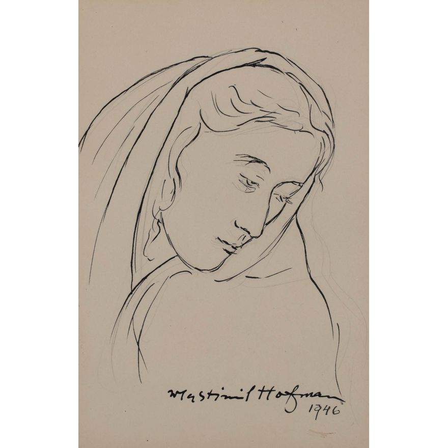 Wlastimil Hofman | Madonna, 1946 r.