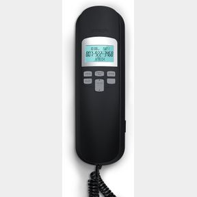 VTECH CD1113 STANDARD TRIMSTYLE CORDED PHONE WITH CALLER ID/CALL WAITING AND DIGITIAL DISPLAY, BLACK