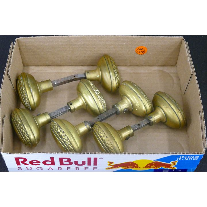 Box Antique Brass Door Knob Sets