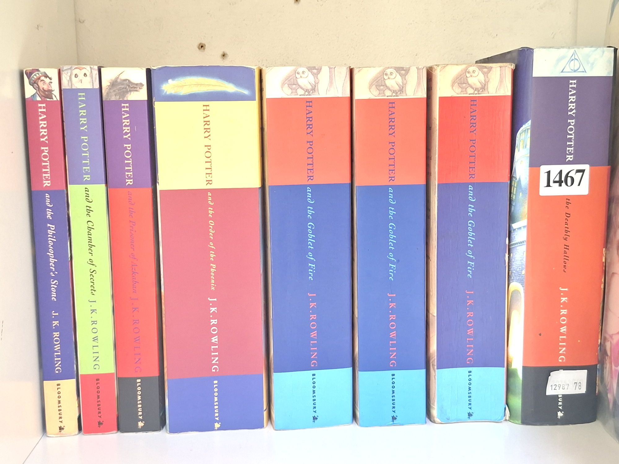 1467 · HARRY POTTER BOOKS