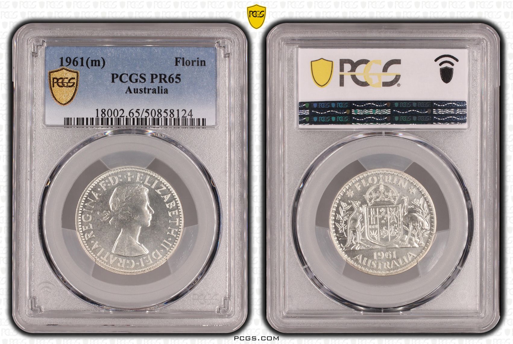Florin, 1961(m), PCGS PR65