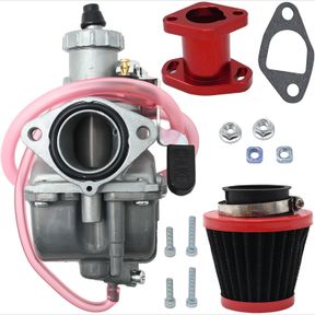 LAFFOONPARTS 212CC CARBURETOR CARB REPLACEMENT FOR PREDATOR 212CC 196CC MINI BIKE GO KART KT196 BT200X CT200U ENGINE 60363 68121 6