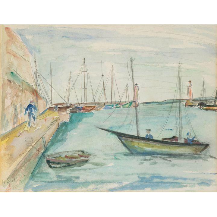 Henryk Epstein | Widok z portu