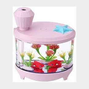 FISH TANK MINI USB AIR HUMIDIFIER - PINK - FISH TANK MINI USB AIR HUMIDIFIER - PINK - 51458/2528