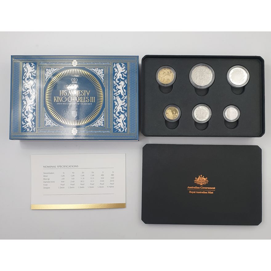 Charles III Proof Coin Set