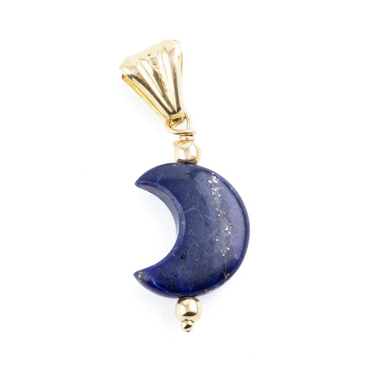 Lapis Lazuli 18ct Gold Pendant