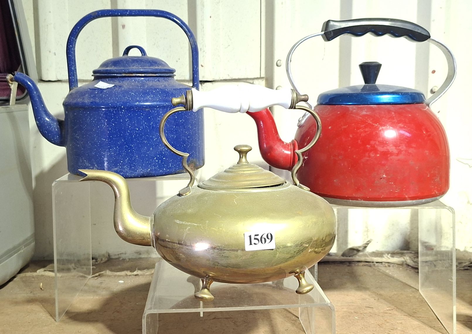 3 Vintage Kettles