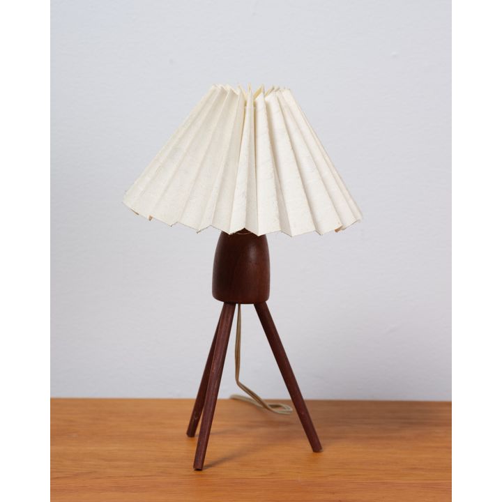Small mid-century Scandinavian table lamp