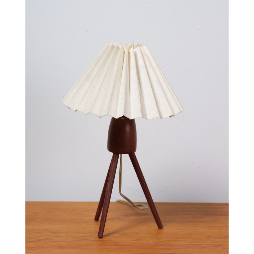 Small mid-century Scandinavian table lamp