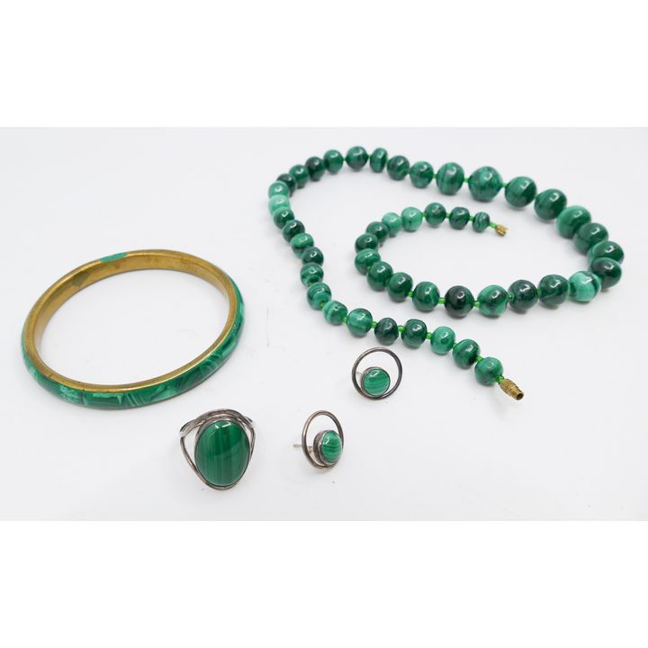 Box Malachite Jewelry