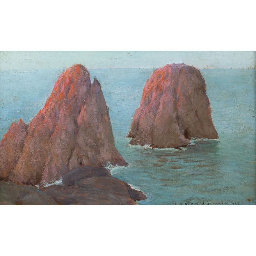 Bronisława Rychter-Janowska | Capri, 1922 r.