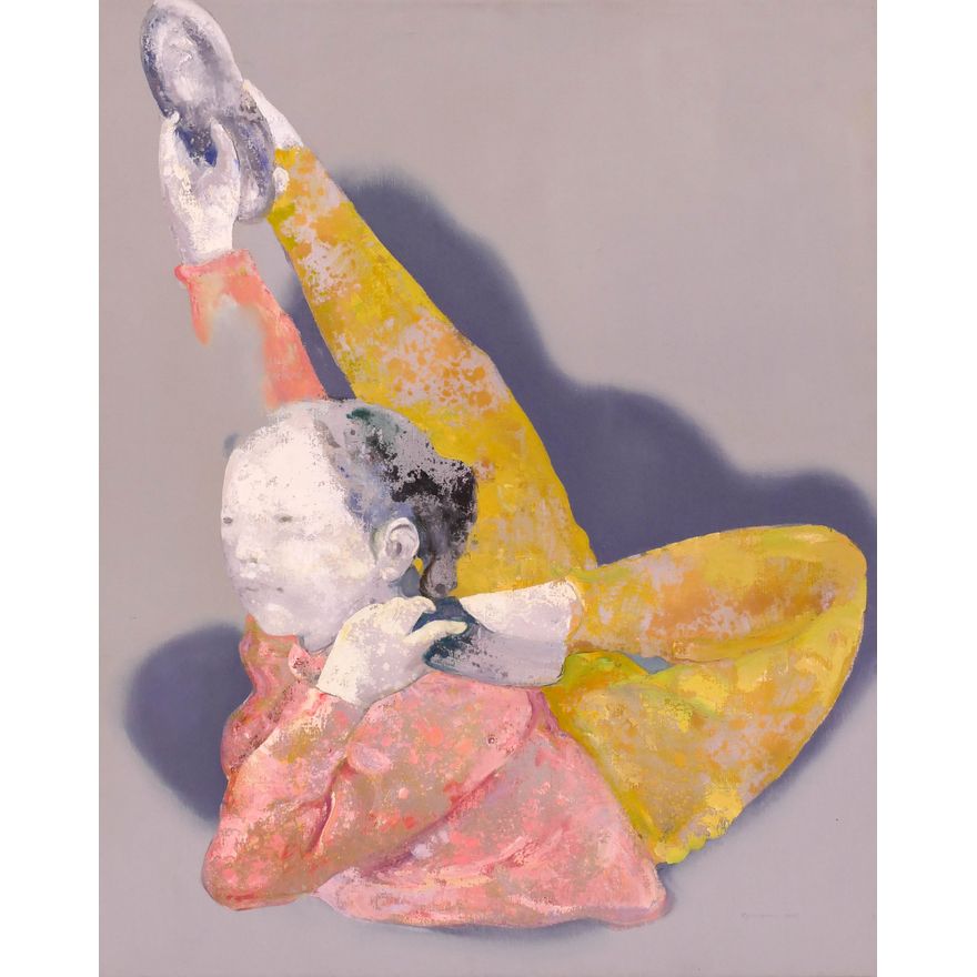 Guo Jin ''Acrobat Girl No.7'' 2000 Acrylic on Canvas