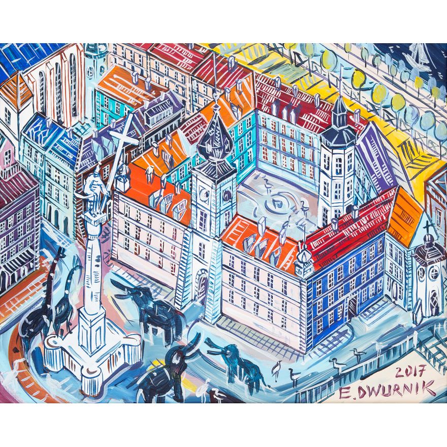 Edward Dwurnik | Plac Zamkowy, 2017