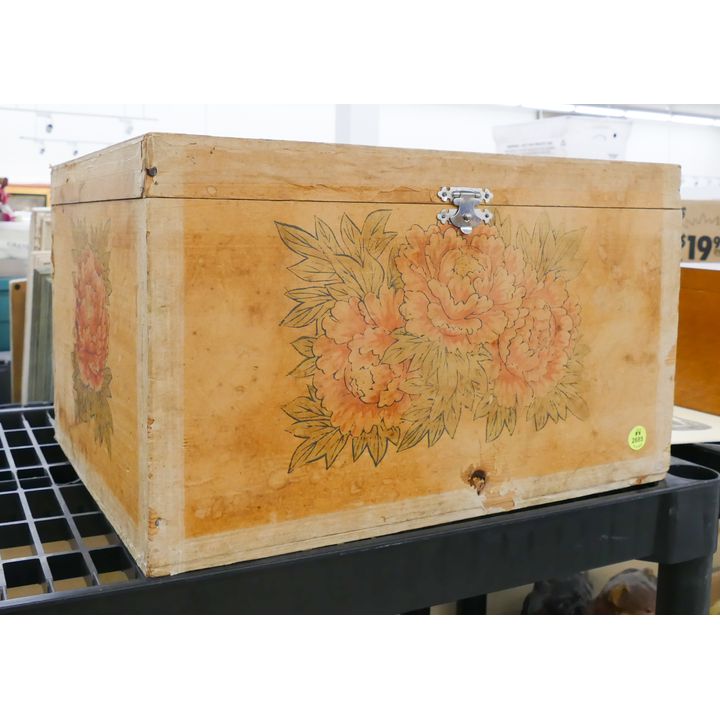 Antique Japanese Tea Box with Contents- 17''