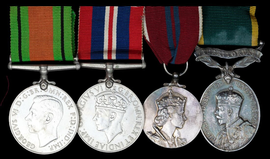 Four: Private R. Stoddart, 110th Regiment Royal Armoured Corps, late ...