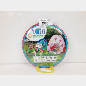 PLAY SET TENT CLASSIC INDOOR/OUTDOOR KIDS PLAY TENT HOUSE