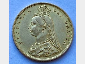 1887 VICTORIA JUBILEE HEAD GOLD HALF SOVEREIGN
