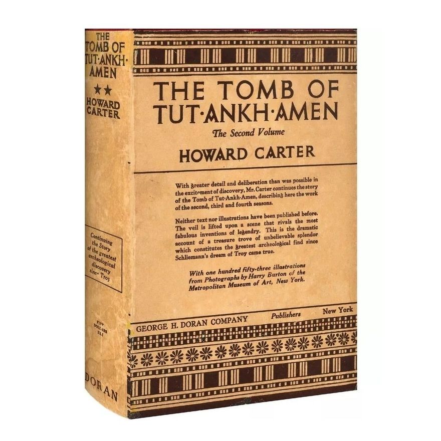 SIGNED FIRST EDITION OF 'THE TOMB OF TUTANKHAMEN' BY HOWARD CARTER | Spink