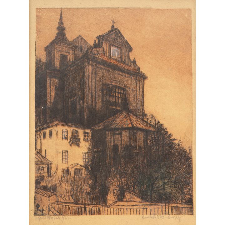 Feliks Jabłczyński | Kościół  Św. Anny, 1915 r.