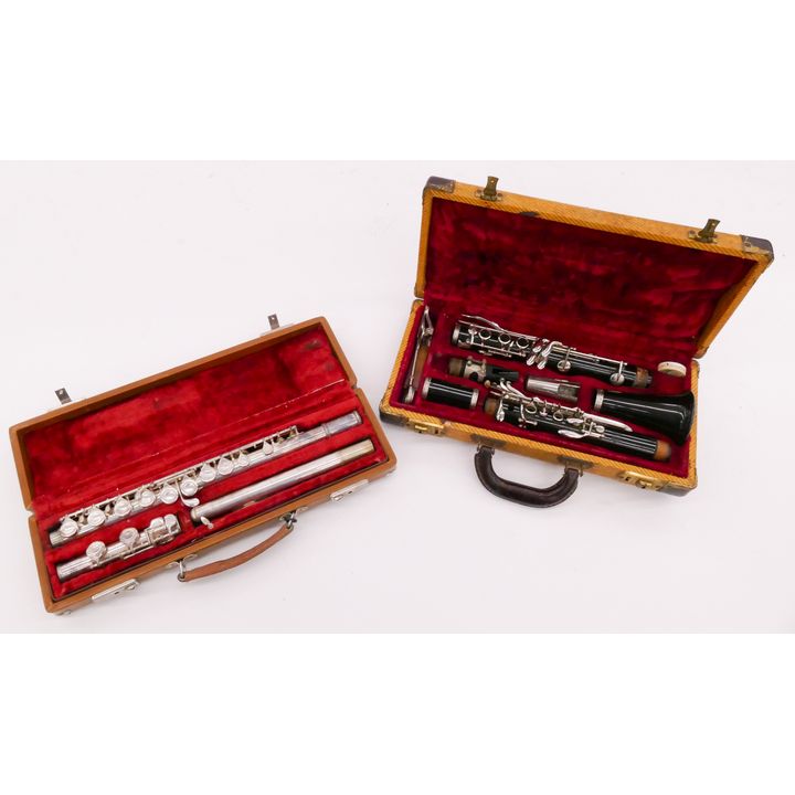2pc Artley Flute & Bundy Clarinet