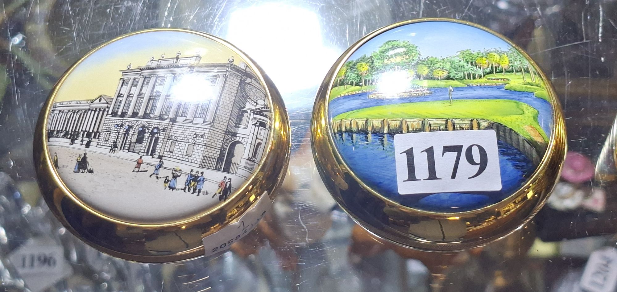 Staffordshire Enamel Paperweights