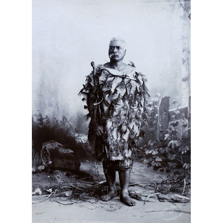ILES, ARTHUR JAMES [photographer] - Ta Mehana Peeke, Ngatihakopaoa chief