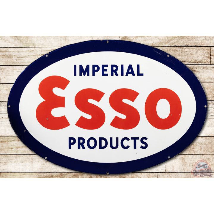5' Imperial Esso Products Porcelain ID Sign