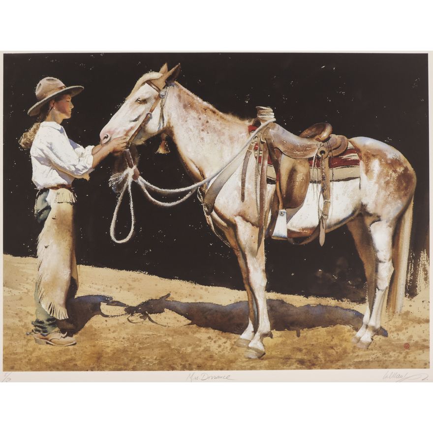 William Matthews ''Mrs. Dorrance'' (Western) 1998 Print
