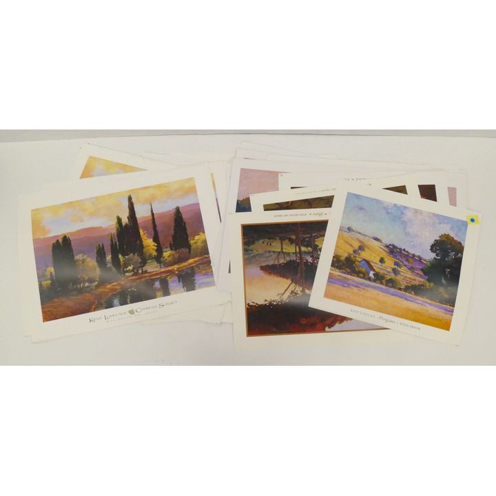 103pc Assorted Kent Lovelace Art Posters