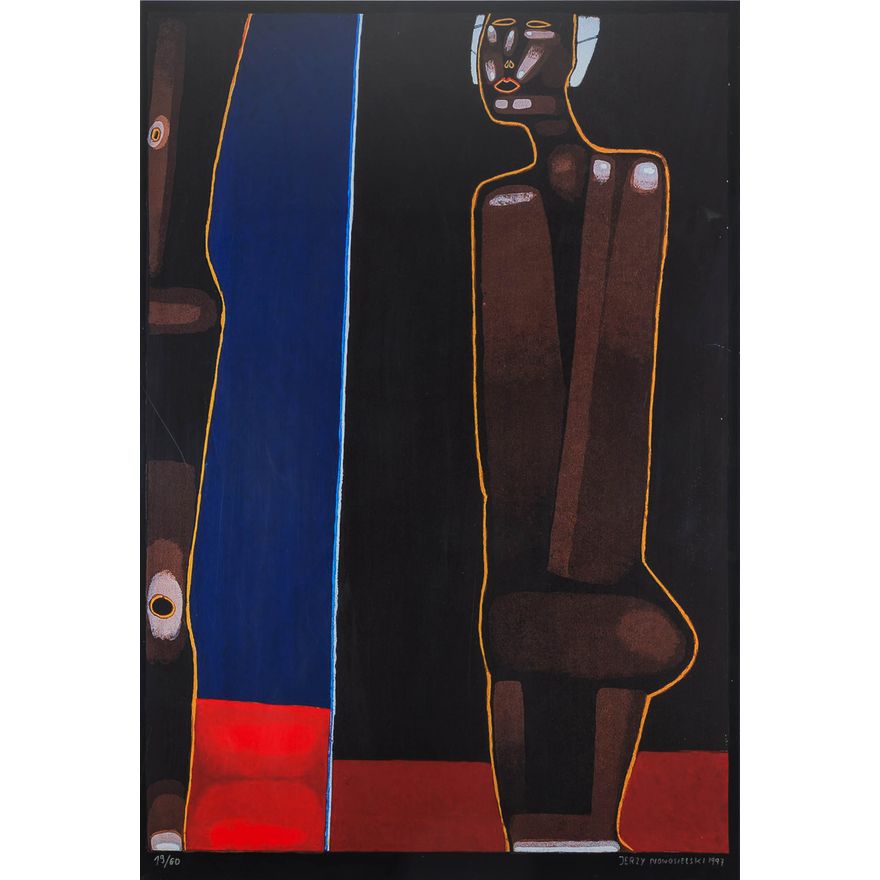 Jerzy Nowosielski | Dziewczyna z lustrem, 1997 r.