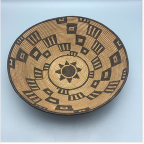 VERY FINE Early Native American Yavapai or Apache Basket — Circa 1900