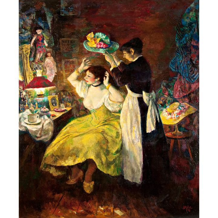 Ben Stahl (1910-1987), Backstage at the Birdcage